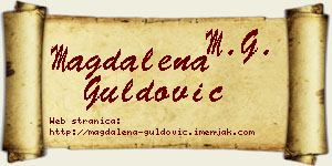Magdalena Guldović vizit kartica